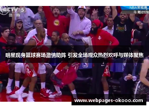 明星现身篮球赛场激情助阵 引发全场观众热烈欢呼与媒体聚焦